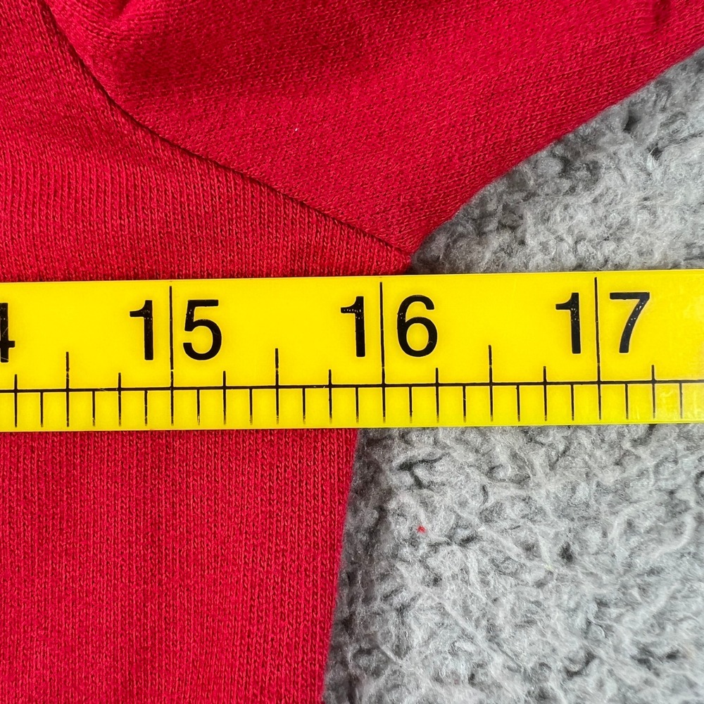 Polo Jeans Co Ralph Lauren Zip Hoodie Women's Small Red Short Sleeve Graphic VTG - Picture 7 of 9